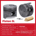 Auto Parts Toyota 3L Engine Piston 13101-54100